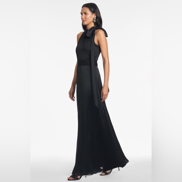 Sachin + Babi Kayla Black Maxi Long Dress B2181 - Picture 2 of 7